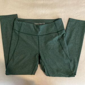 Green outdoor voices leggings